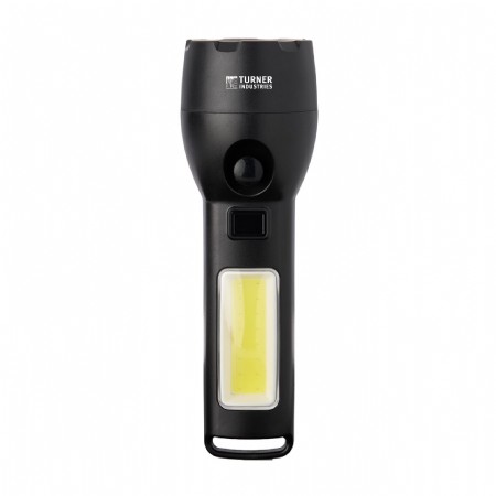 Solar Powered Rechargeable 130 Lumen COB Flashlight