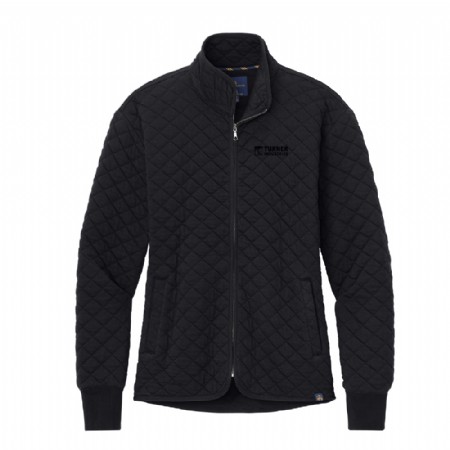 Brooks Brothers Women's Diamond Quilt Full-Zip #3