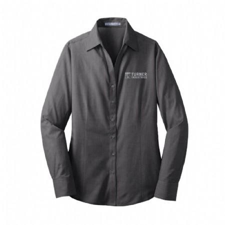 Port Authority Ladies Crosshatch Easy Care Shirt #3