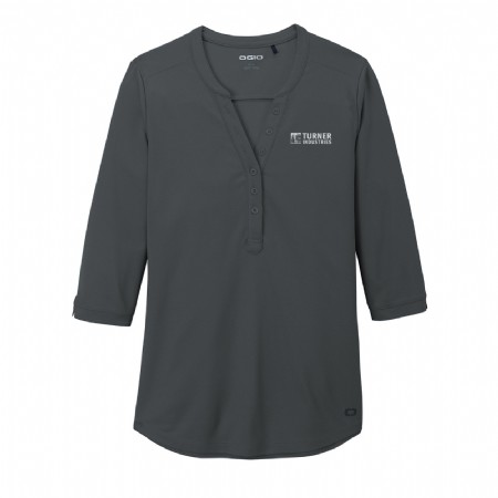 Ogio Ladies Jewel Henley