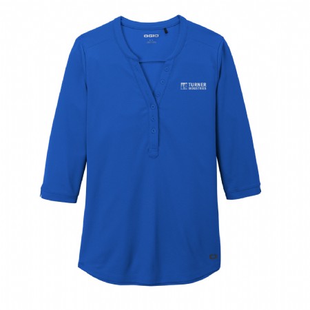 Ogio Ladies Jewel Henley #2