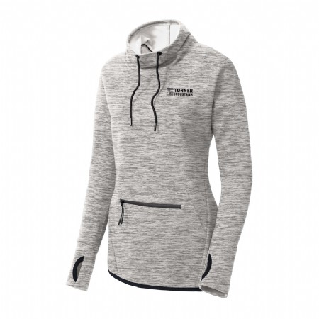 Sport-Tek  Ladies Triumph Cowl Neck Pullover