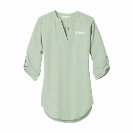Port Authority Women's 3/4-Sleeve Tunic Blouse