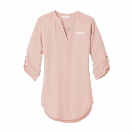 Port Authority Women's 3/4-Sleeve Tunic Blouse #3