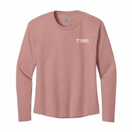 Next Level Apparel Women�s Cotton Relaxed Long Sleeve Tee