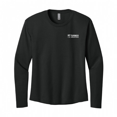 Next Level Apparel Women�s Cotton Relaxed Long Sleeve Tee #3