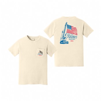Comfort Colors Heavyweight Ring Spun Pocket Tee - Ivory