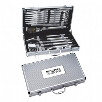 24 Piece Deluxe BBQ Set