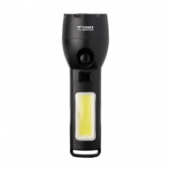 Solar Powered Rechargeable 130 Lumen COB Flashlight