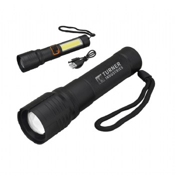 Rechargeable 10W P50/COB Flashlight