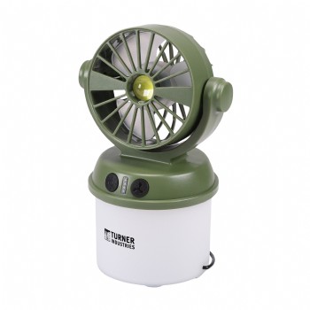 Rechargeable 3W COB Lantern with Fan