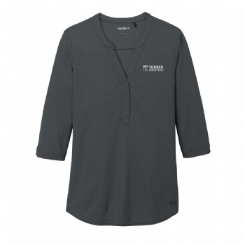 Ogio Ladies Jewel Henley