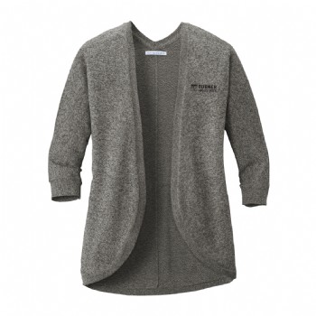 Port Authority Ladies Marled Cocoon Sweater