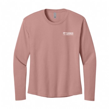 Next Level Apparel Women�s Cotton Relaxed Long Sleeve Tee